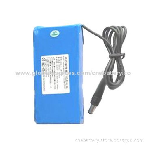 Lithium Battery, 11.1V, 6,000mAh High-capacity for Solar Emergency Lamps and Intelligent ControllerNew